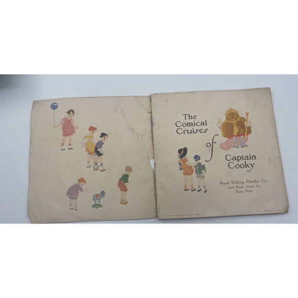 1926 The COMICAL CRUISES OF CAPTAIN COOKY Children's Book Black Americana - Picture 8 of 8